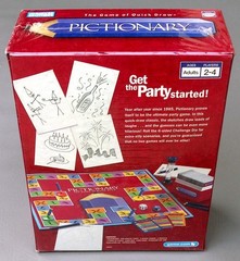 Pictionary Board Game Quick Draw Factory-Sealed New Parker Brothers 2007