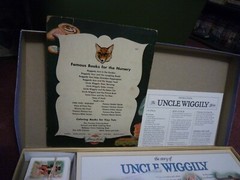 UNCLE WIGGILY BOARD GAME VTGE 1988 MB COMPLETE & 1946 Book/Baker Cat