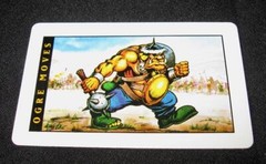 Battle Masters Board Game #4210 1992 ~ Replacement OGRE MOVES CARD