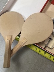 Vintage Milton Bradley Tournament Table Tennis Game Springfield MA Paddles Net