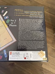 Avalon Hill 1992 DELUXE DIPLOMACY 8191 International Intrigue Game New Sealed