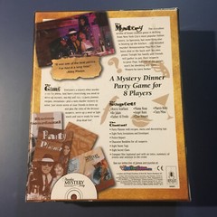 Murder Mystery Dinner Party Game Pasta Passion & Pistols Bepuzzled NEW SEALED