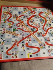 VINTAGE Chutes and Ladders 1956 COMPLETE Milton Bradley Board Game