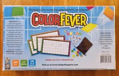 ColorFever Strategy & Chance Family Game for Ages 8 through Adult NIB