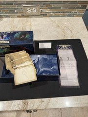 RETURN TO THE NIGHT OF THE ZEALOT – Open Box Sealed cards Complete ARKHAM HORROR