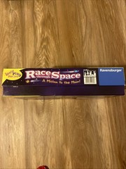 Ravensburger Race Through Space Board Game Incomplete Missing Rockets & Die