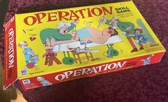 Milton Bradley OPERATION Game with Cards Kids 6 years and up # 4545