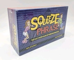 Brand New Factory Sealed SQUEEZE PHRASE The Fast-Paced Game of Word Recognition