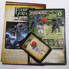SHADOWS OF BRIMSTONE Board Game THUNDER WARRIORS Enemy Pack Non-Retail FFP