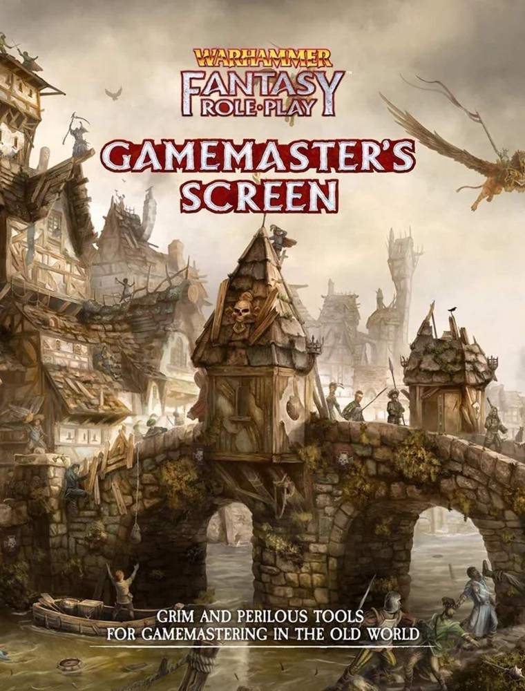 Warhammer Fantasy RPG GameMasters Screen CB72404 Role Playing Game Supplies