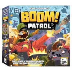 😸💥NIS Boom Patrol Board Game – Superstar Tank Battling Action