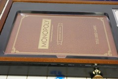 Monopoly Luxury Edition Adult Collectible Wooden Cabinet (Open Box: READ Full)