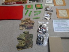 Milton Bradley Tank Battle with Epic Tank battle rules and lots more