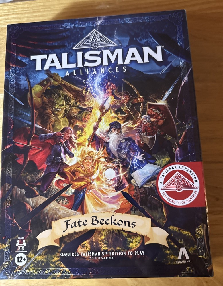 Talisman Alliances Fate Beckons (Requires 5th Edition to Play) 12+ yrs Sealed