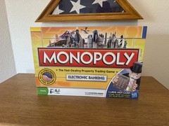 Monopoly Electronic Banking COMPLETE UNIT WORKS Hasbro 2008 US Cities