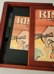 VTG Y2K Risk Board Game Book Shelf Edition Wooden Box World Domination Strategy
