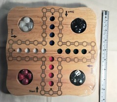 The Classic Collection PACHISI Racing Board Game New in Box & Plastic