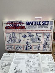 Vtg Immortals of Change 1985 Battle Set **Missing pieces. See description*