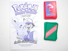 POKEMON MASTER TRAINER 1999 Edition Hasbro Vintage Board Game 99% Complete