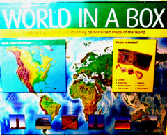 Sterling~World In A Box Create Your Own Personalized Maps N.America Edition NEW!
