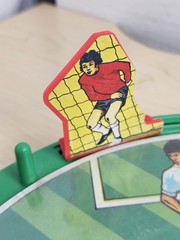 Vtg 1980s Soccerama Tabletop Soccer Game Delvar No. 4040 Incomplete Board Game