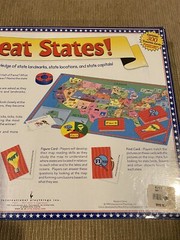 Great States! Board Game Boardgame Landmarks State Capitals Geography 1999 NEW!