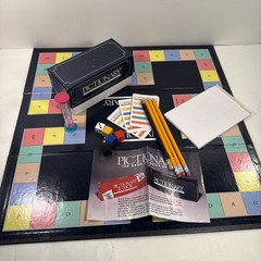 1985 Pictionary 1st Edition Charades Game Complete in Very Good Cond FREE SHIP