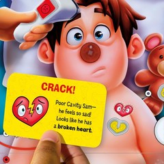 Updated Operation Game With Carrying Case And Sound Effects For Kids