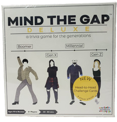 Spin Master Games, Mind The Gap Deluxe Trivia Game, 2-12 Players, for Ages 10+