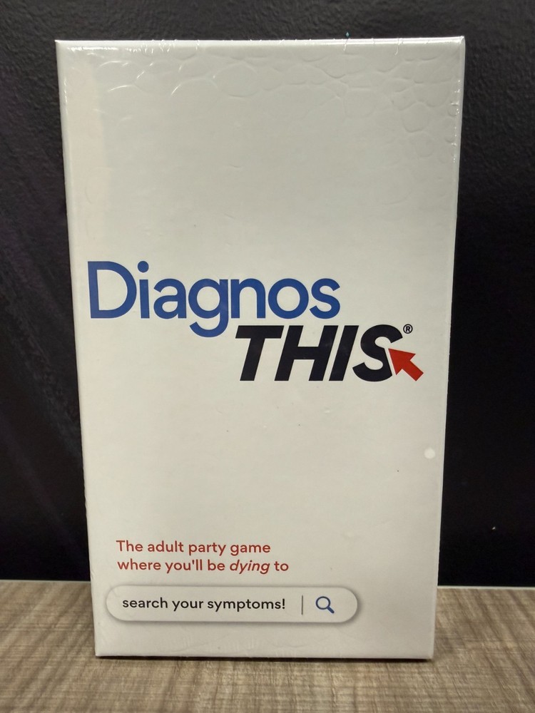 *BRAND NEW IN SHRINK WRAP, FREE US SHIPPING* DiagnosTHIS tabletop game