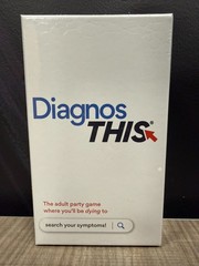 *BRAND NEW IN SHRINK WRAP, FREE US SHIPPING* DiagnosTHIS tabletop game