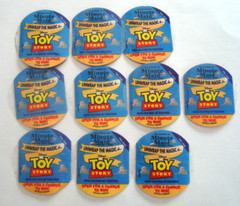 Minute Maid 1995-96 Toy Story game pieces – lot of 10