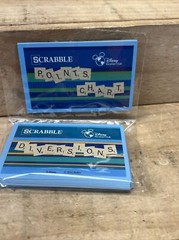 Disney Vacation Club Scrabble Board Game USAopoly 2014 Hasbro, Complete