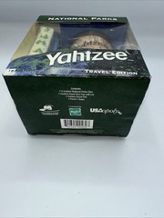 Hasbro Yahtzee National Parks Travel Edition Indoor/Outdoor New In Damaged Box