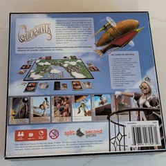 QuickSilver: The Great Airship Race Board Game, Homeschool, Family Fun, NIB
