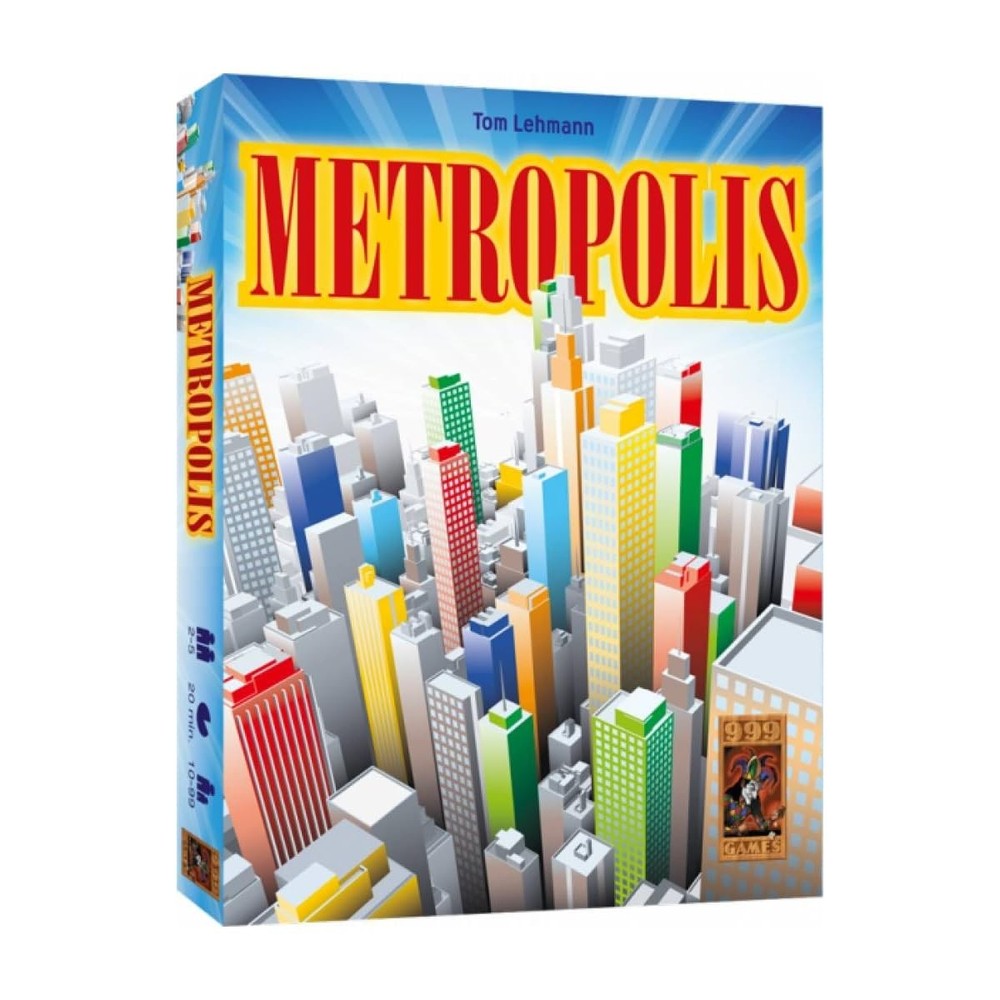 999 Games – Metropolis Kaartspel – vanaf 10 jaar – Een van de beste spellen van