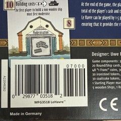 LE HAVRE Board Game Almost 100% COMPLETE 2009 MULTI AWARD WINNER See Description