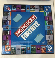 Hasbro Monopoly Fortnite Edition Board Game 2018 100% Complete Open Box Ex