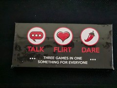 Talk Flirt Dare – Fun and Romantic Couples Game for Date Night, Conversation.