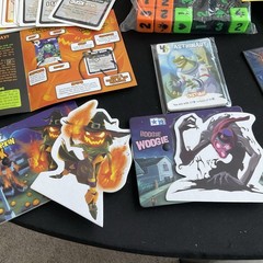 King of Tokyo Board Game with Halloween & Power Up! Expansions & Promo Monsters