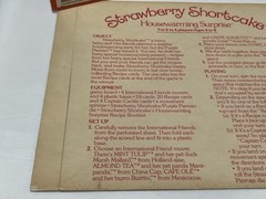 Strawberry Shortcake Housewarming Surprise 1983 Parker Bros – Board game & Rules