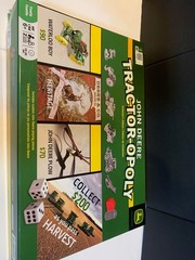 JOHN DEERE TRACTOR-OPOLY Monopoly Collector’s Edition Masterpieces Co. 2014