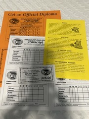 Diploma Dogs Educational Board Game Animals Theme Grades 3-6 2+ Players 2005