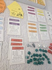 VTG 1973 Monopoly Parker Brothers Edition (missing pieces) READ DESCRIPTION