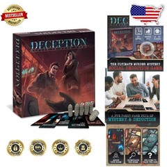 Murder in Hong Kong Party Game | Engaging Social Deduction | 20 Min | 12 Players