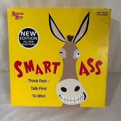 University Games Smart A** Trivia Board Game Complete Ages 12 and Up