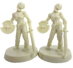 HeroQuest: 2x ZOMBIE Minis & Card NEW!!