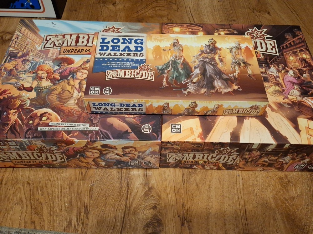 CMON Zombicide Undead or Alive Lot – Base Stretch Goals and Long Walkers Lot