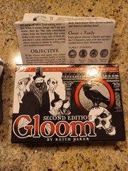 Gloom (2nd Edition) by Keith Baker Atlas Games 2 To 4 Players Card Game