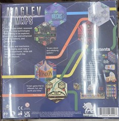 Maglev Maps Expansion Volume 1 Board Game For Maglev Metro New Sealed